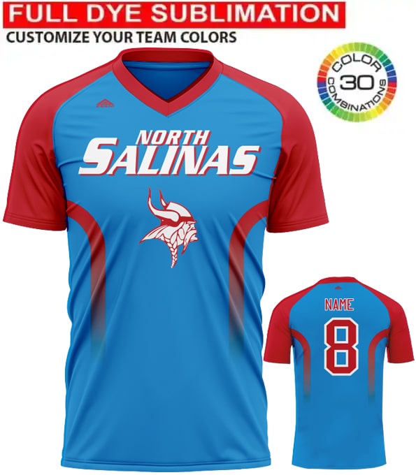 717-J | Octane Sublimated Warm Up Jersey :: Youth and Adult